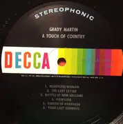 LP - Grady Martin - A Touch Of Country