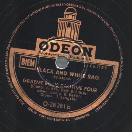 Graeme Bell´ and his Australian Jazz Band - High society / Black and white rag