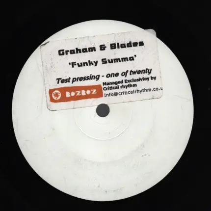 Graham & Blades - Funky Summa