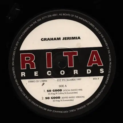 Graham Jerimia - So Good