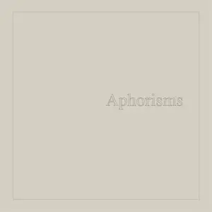 Graham Lambkin - Aphorisms
