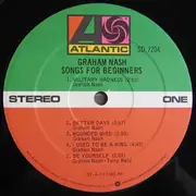 LP - Graham Nash - Songs For Beginners