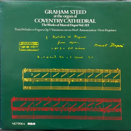 Graham Steed , Marcel Dupré - The Works Of Marcel Dupré Vol. III