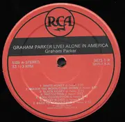 LP - Graham Parker - Live! Alone In America - still sealed