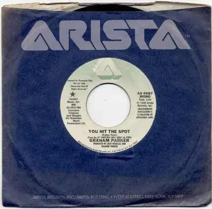 Graham Parker - You Hit The Spot