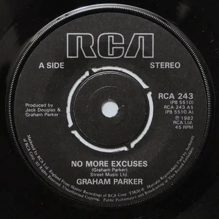 Graham Parker - No More Excuses
