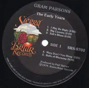 LP - Gram Parsons - The Early Years 1963-65