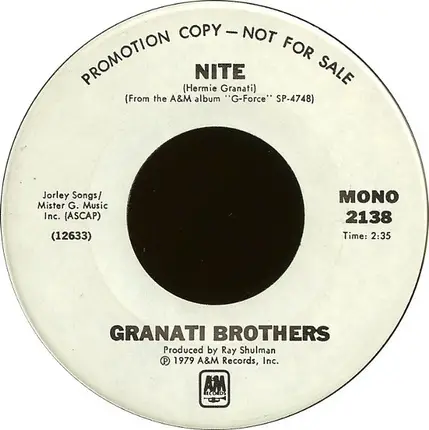 Granati Brothers - Nite