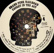 Double LP - Grand Funk Railroad - Caught In The Act