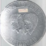 LP - Grand Funk Railroad - E Pluribus Funk - ROUND COVER