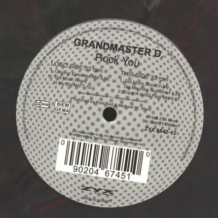 Grandmaster D - Rock You