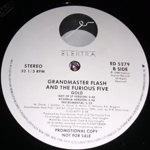 Grandmaster Flash & The Furious Five - Gold