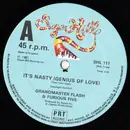 12inch Vinyl Single - Grandmaster Flash & The Furious Five - It's Nasty (Genius Of Love) / The Birthday Party