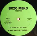 12inch Vinyl Single - Grandmaster Flash & The Furious Five / Various - Flash It To The Beat / Fusion Beats Vol. 2 - Green Labels