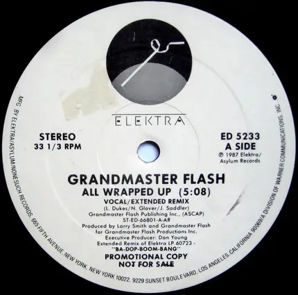 Grandmaster Flash - All Wrapped Up