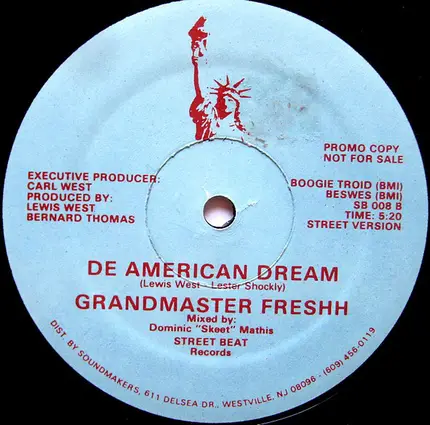 Grandmaster Freshh - De American Dream