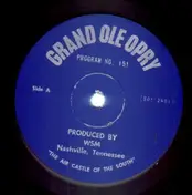 Grand Ole Opry - Grand Ole Opry Program No. 151