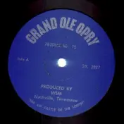 Grand Ole Opry - Grand Ole Opry Program No. 75