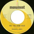 7inch Vinyl Single - Grandpa Jones - Are You From Dixie