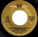 7inch Vinyl Single - Grandpa Jones - Christmas Guest / Christmas Roses