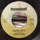 7inch Vinyl Single - Grandpa Jones - Falling Leaves / Here Comes The Champion