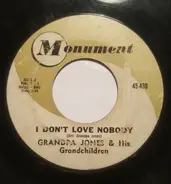 Grandpa Jones - I Don't Love Nobody / Hip Cat's Weddin'