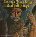 LP - Grandpa Jones - Sings Real Folk Songs - Mono