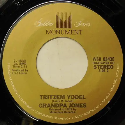 Grandpa Jones - Blue Yodel ('T' For Texas)
