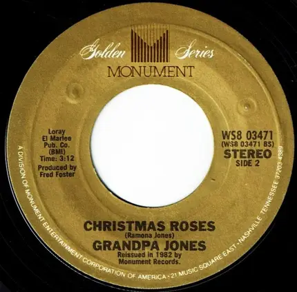 Grandpa Jones - Christmas Guest / Christmas Roses