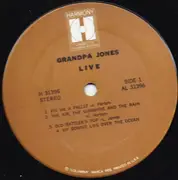 LP - Grandpa Jones - Grandpa Jones Live