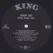 LP - Grandpa Jones - Strictly Country Tunes