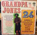 LP - Grandpa Jones - 24 Great Country Songs That Will Live Forever
