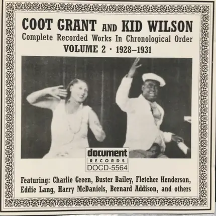 Grant & Wilson - Complete Recorded Works In Chronological Order Volume 2 (1928-1931)