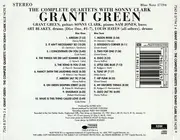 Double CD - Grant Green - The Complete Quartets With Sonny Clark