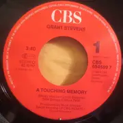 7inch Vinyl Single - Grant Stevens - A Touching Memory