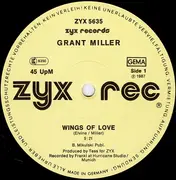 12'' - Grant Miller - Wings Of Love / California Train
