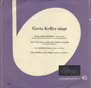 7inch Vinyl Single - Greta Keller - Greta Keller Singt