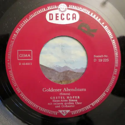 Gretel Hofer - Im Echo-Tal / Goldener Abendstern