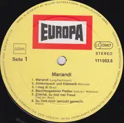 LP - Gretl Perelli , Christl Steiner , Alo Schnurrer , Alfons Zitz - Mariandl