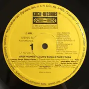 LP - Greyhounds - Country Songs & Honky Tonks
