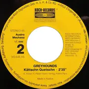 7inch Vinyl Single - Greyhounds - Hallo Taxi - signed