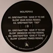 12inch Vinyl Single - Greymatter - Wolf EP 12