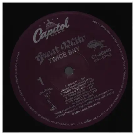 Great White - Twice Shy