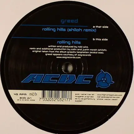 Greed - Rolling Hills