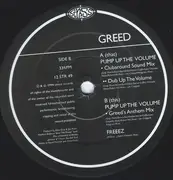 12inch Vinyl Single - Greed - Pump Up The Volume