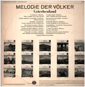 LP - Greek Folk Sampler - Melodie Der Völker - Griechenland