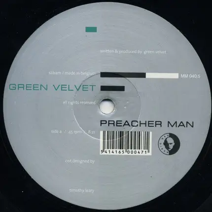 Green Velvet - Preacherman