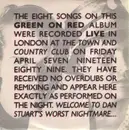 10'' - Green On Red - Live