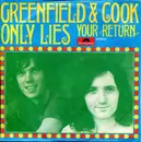 7inch Vinyl Single - Greenfield & Cook - Only Lies