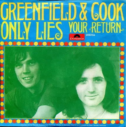 Greenfield & Cook - Only Lies